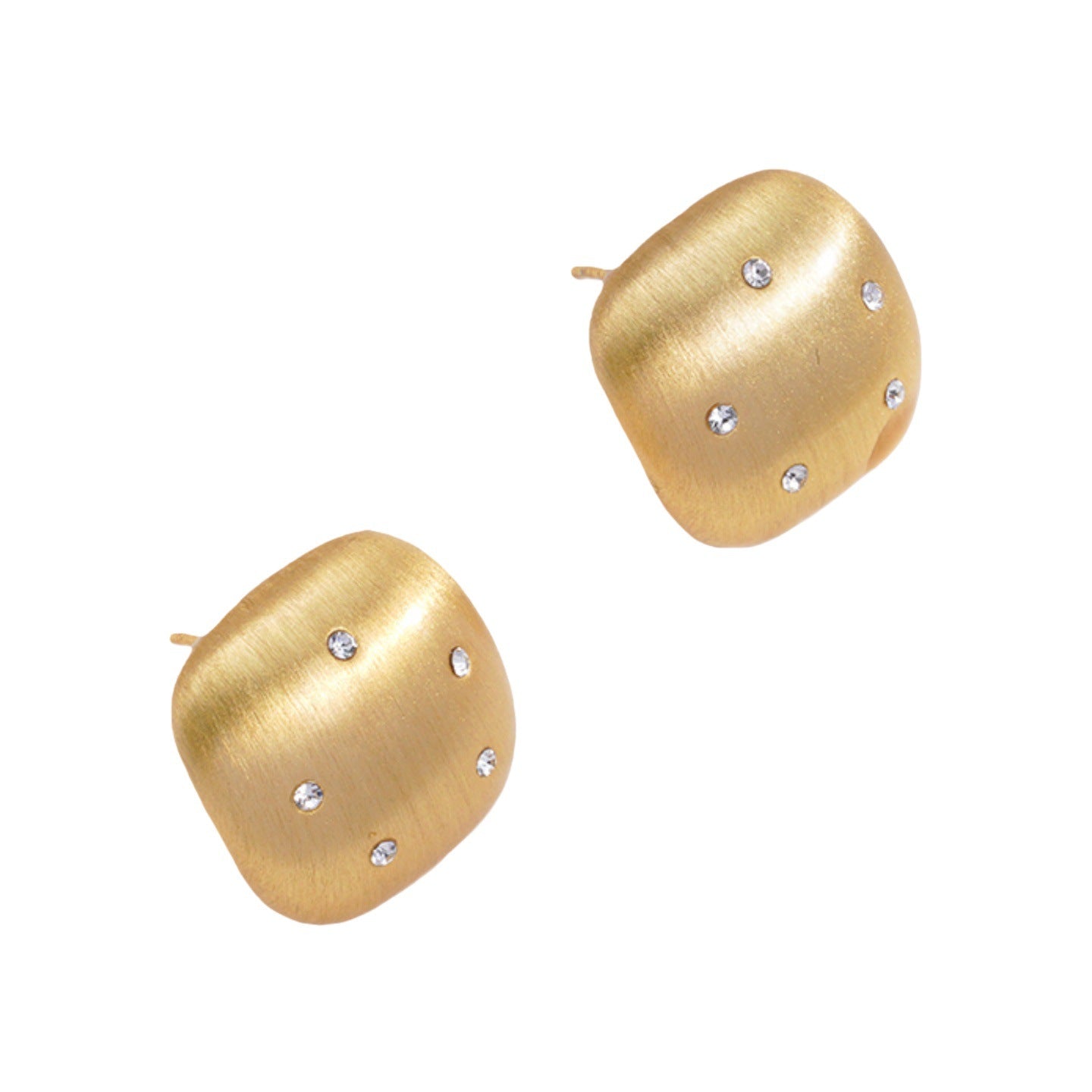 French-style Vintage Chic Minimalist Geometric Earrings