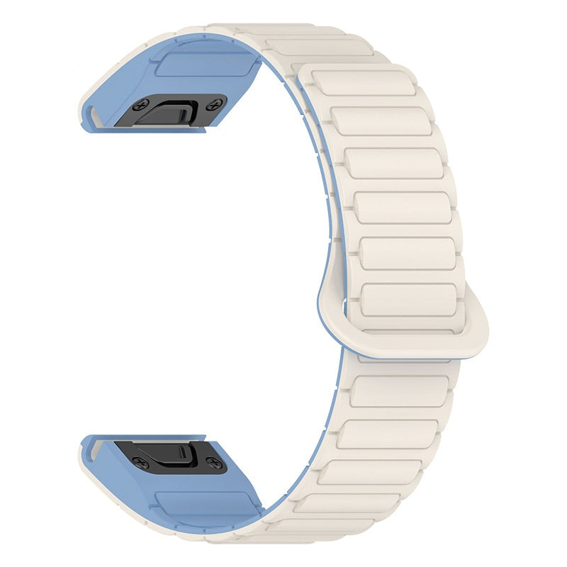 Applicable Jiaming Silicone Magnetic Watch Band
