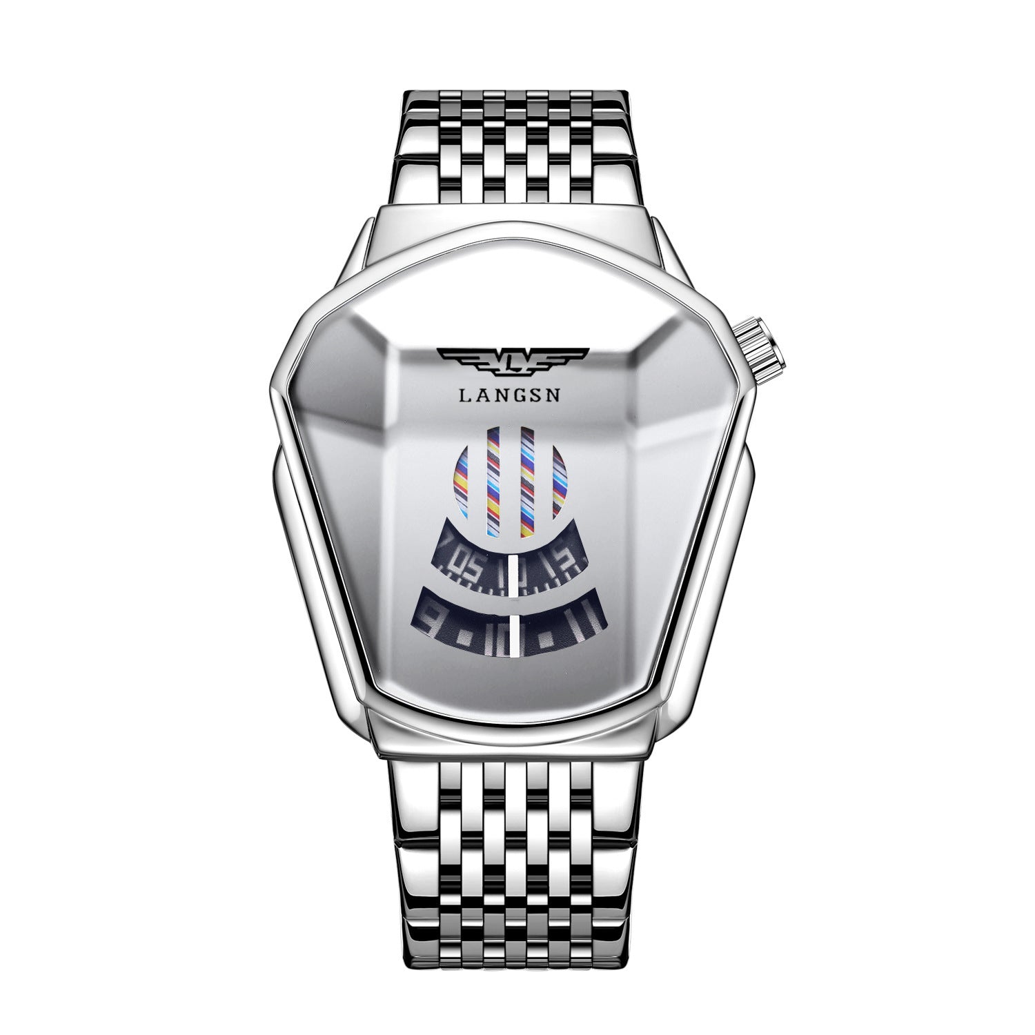 Personalized Motorcycle-style Waterproof Quartz Watch