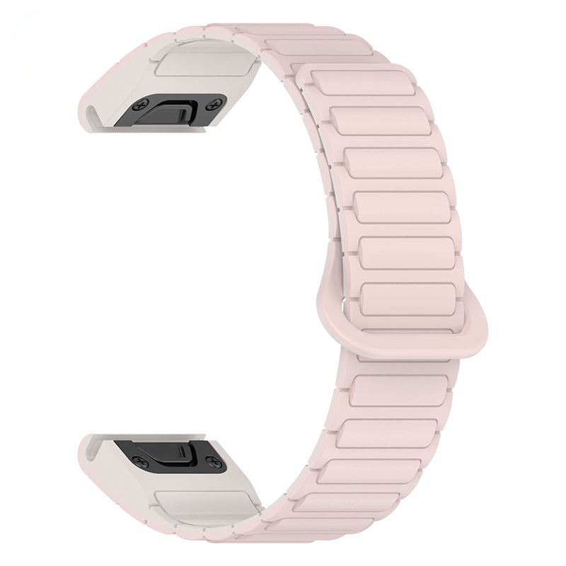 Applicable Jiaming Silicone Magnetic Watch Band