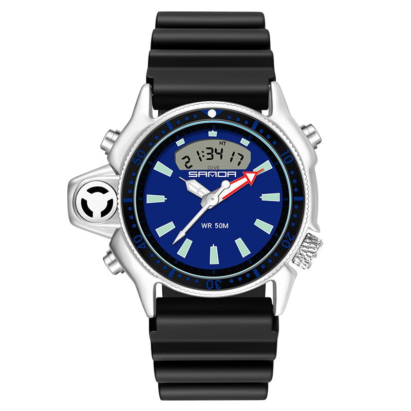 Sports Multifunctional Outdoor Waterproof Large Dial Watch