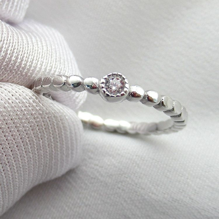 Womens Personalized Fresh-style Ring Open-ended Pinky