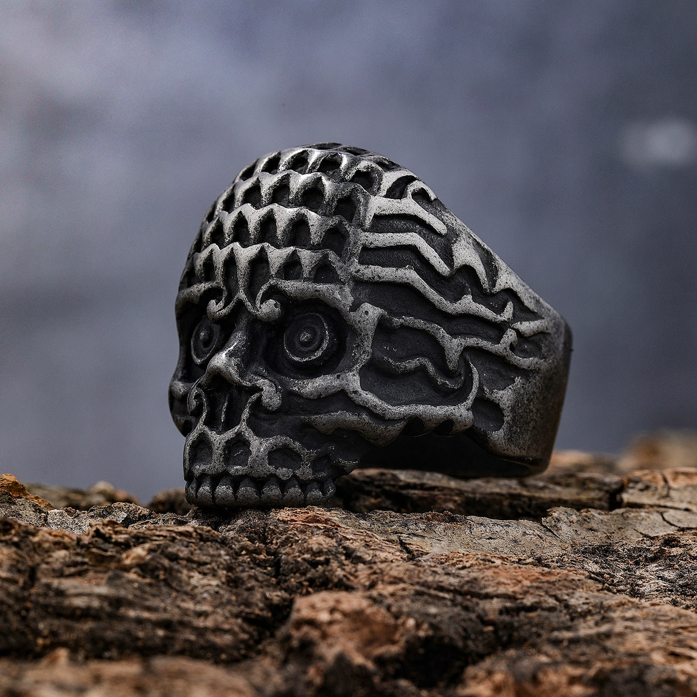 Fashionable Minimalist Retro Designed Alloy Ring