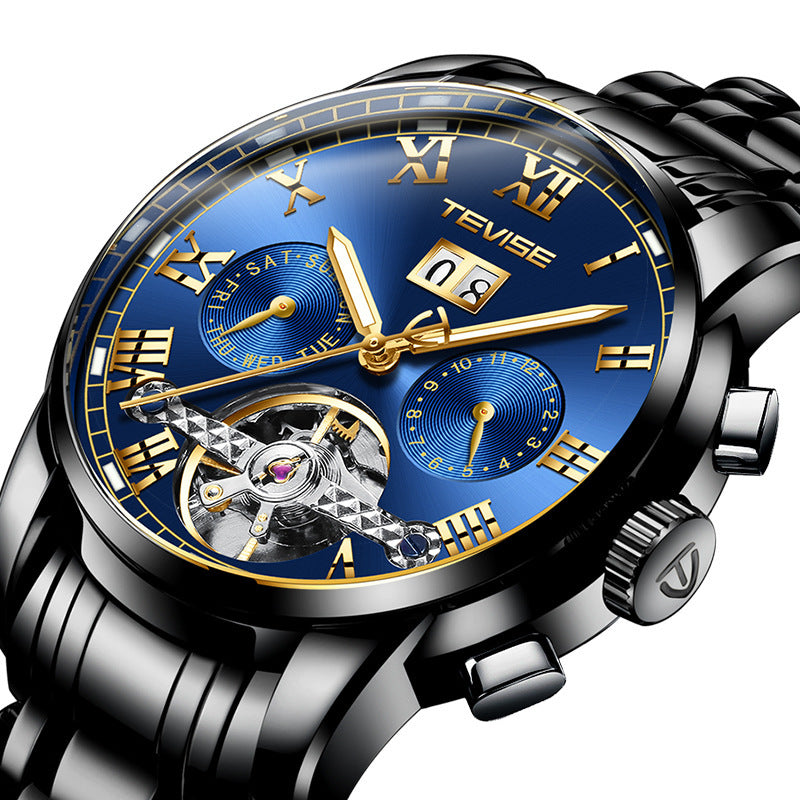 Waterproof Luminous Tourbillon Watch