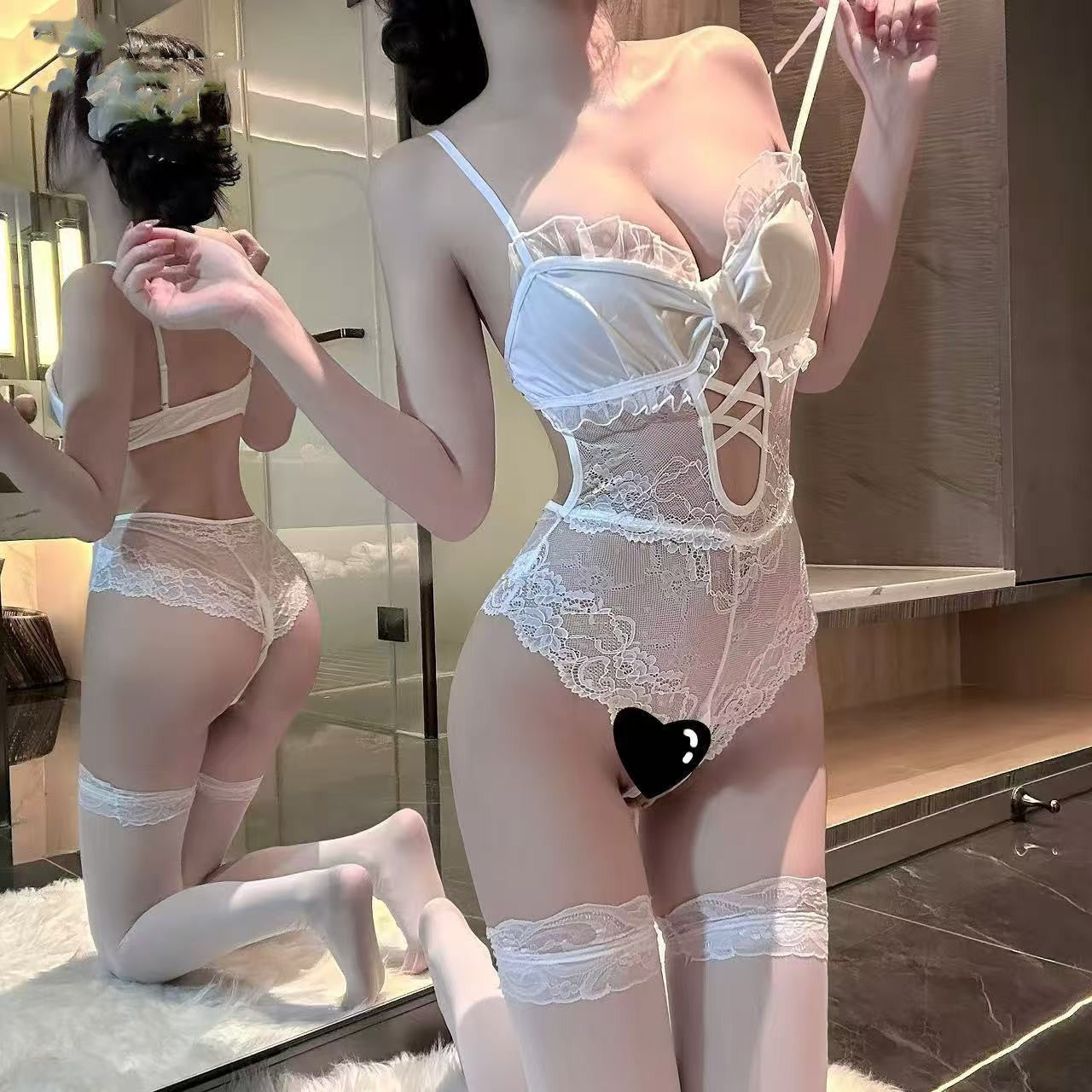 The Enticing Open-crotch Design Lets You Stay Fully Clothed