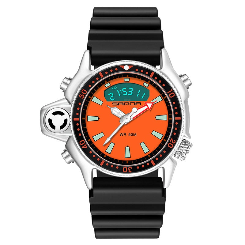 Sports Multifunctional Outdoor Waterproof Large Dial Watch