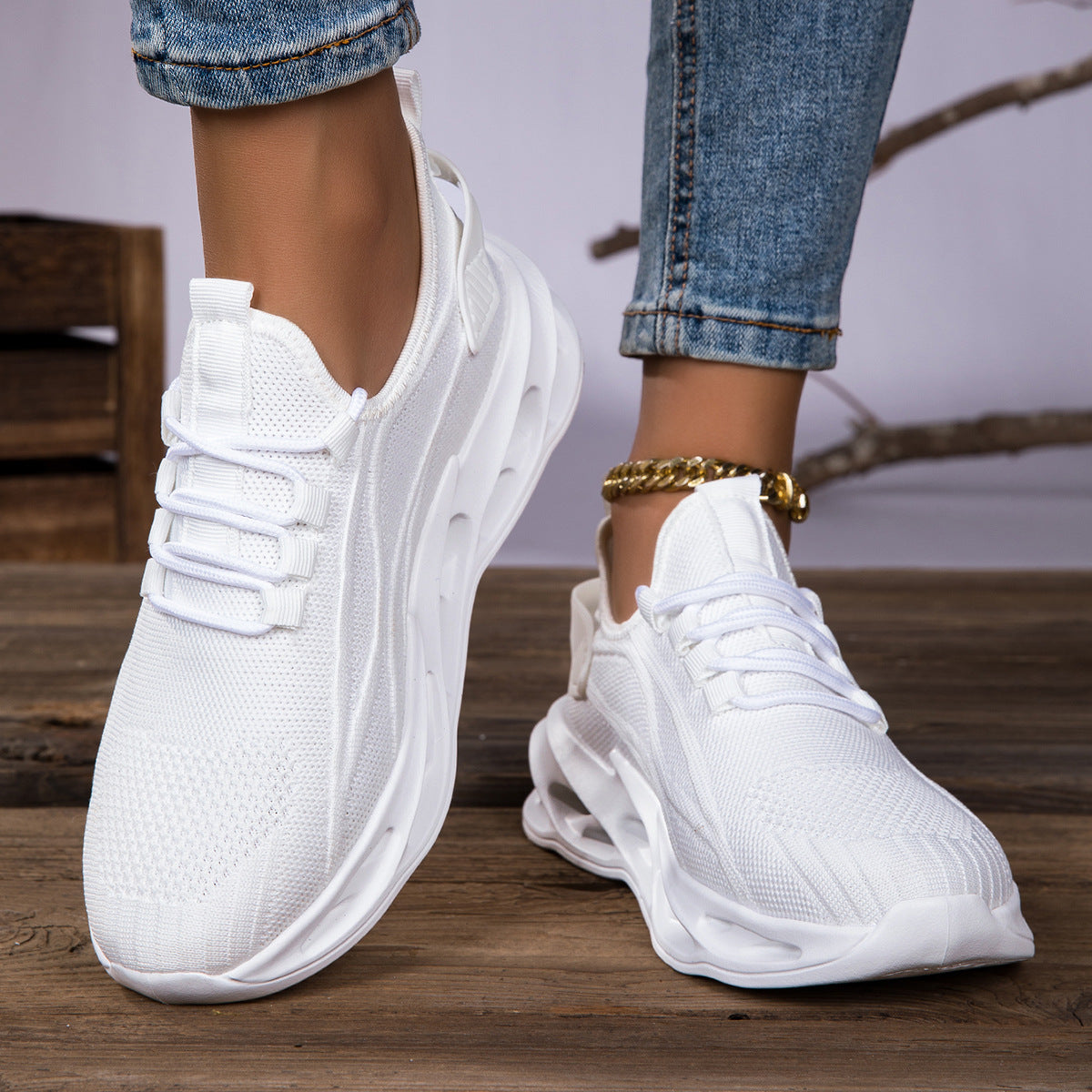 Unisex Mesh Casual Shoes With Soft Soles