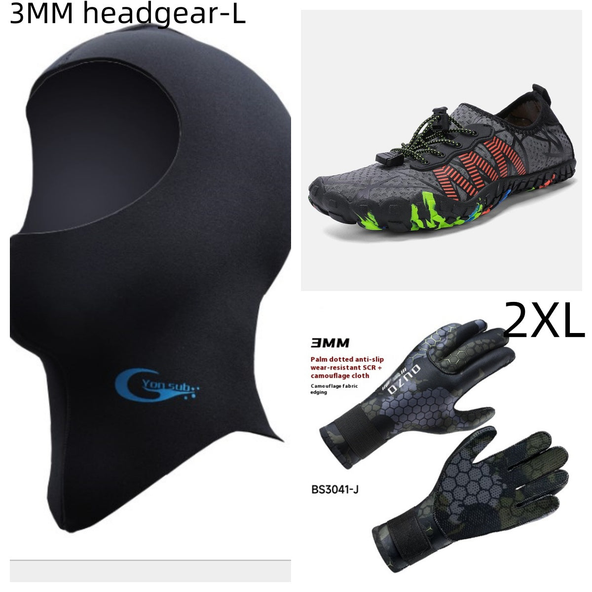 Men's  Diving Leisure Swimming Shoes