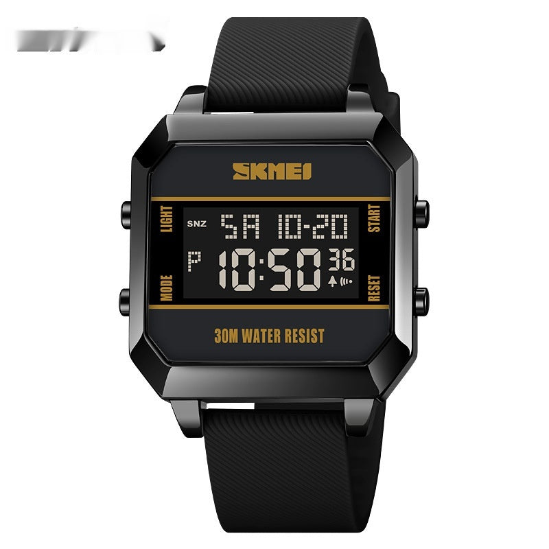 Multifunctional Student Sports Watch Waterproof Chronograph Stopwatch Men