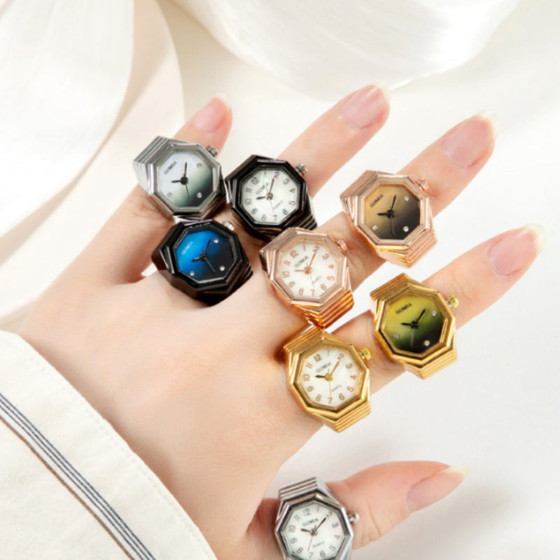 Simple And Versatile Hexagonal Ring For Couples, Unisex