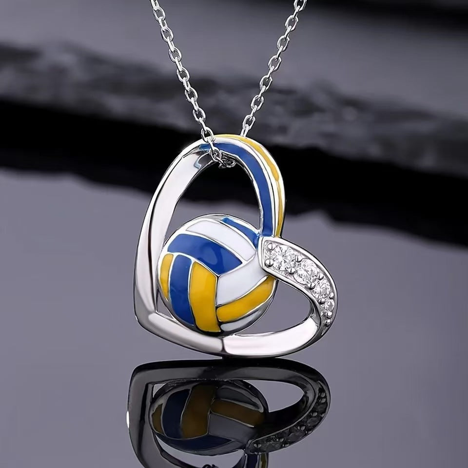 Fashionable, Versatile Sports Accessory Pendant Necklace