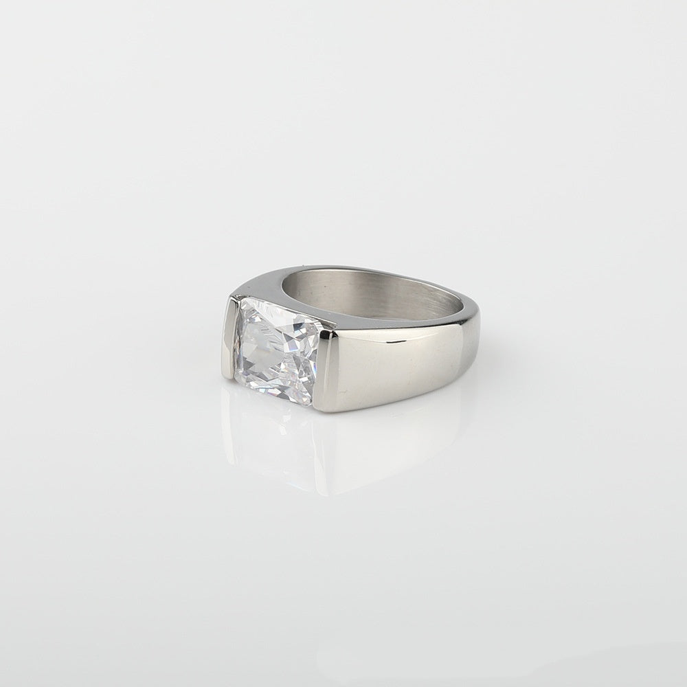 Stylish Womens Stainless Steel Ring