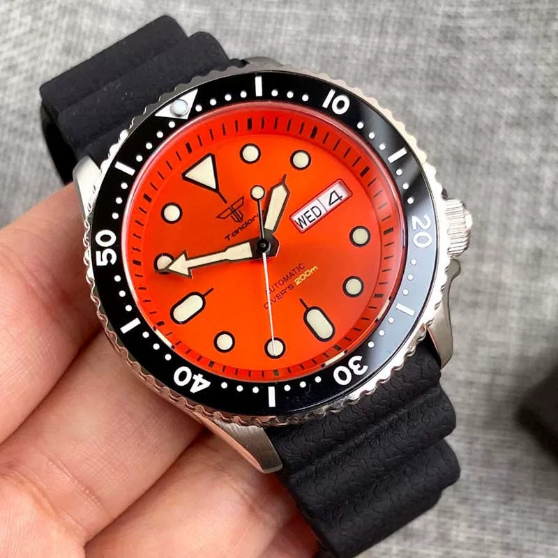 Commuter Business Mens Waterproof Mechanical With Weekly Calendar