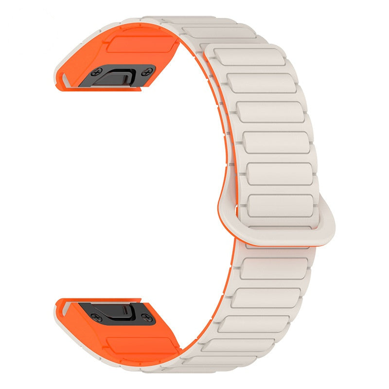 Applicable Jiaming Silicone Magnetic Watch Band