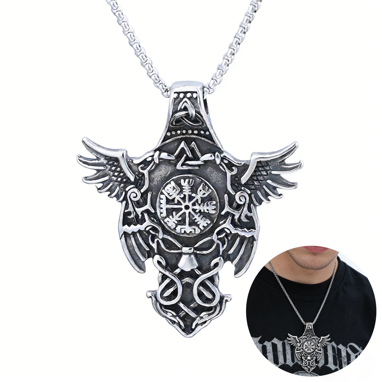 Fashionable Minimalist Retro Designed Alloy Pendant