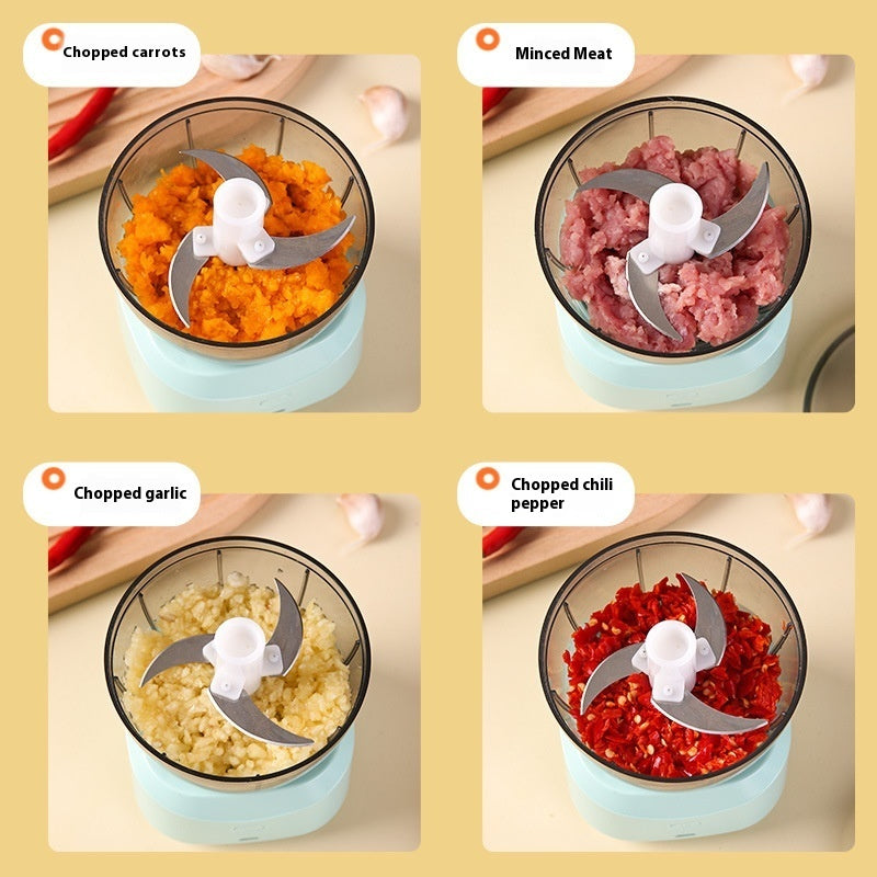 New Minced Meat Household Small Electric Multi-function Food Processor
