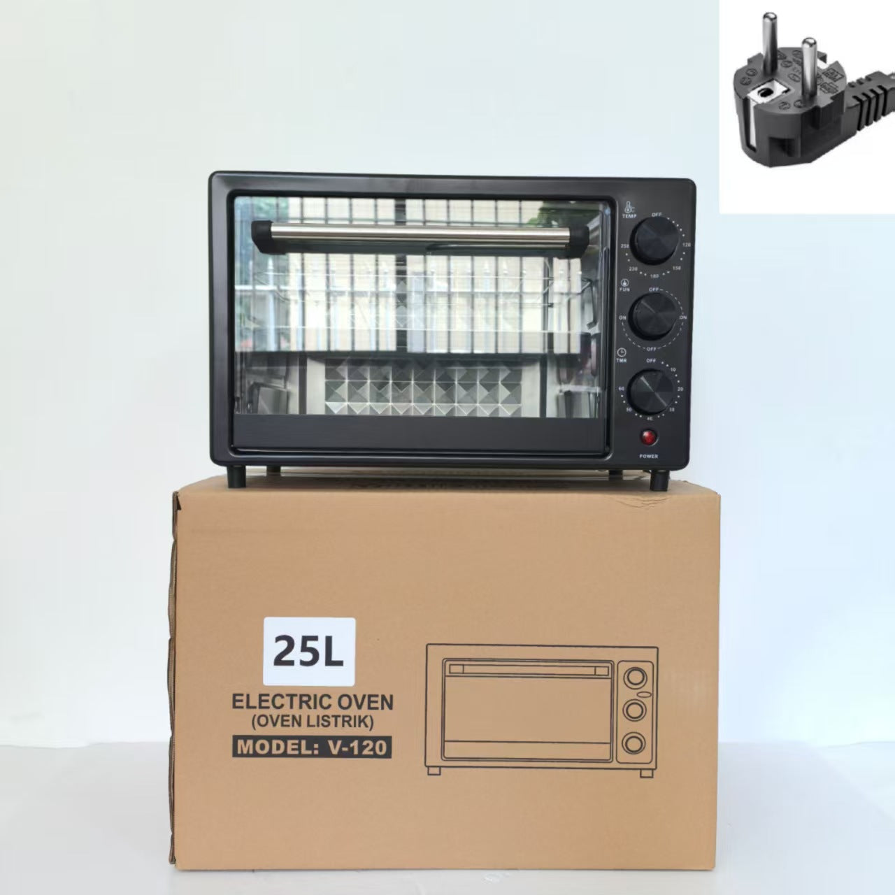 25L Multi-function Oven Small Household Double-layer Electric Oven