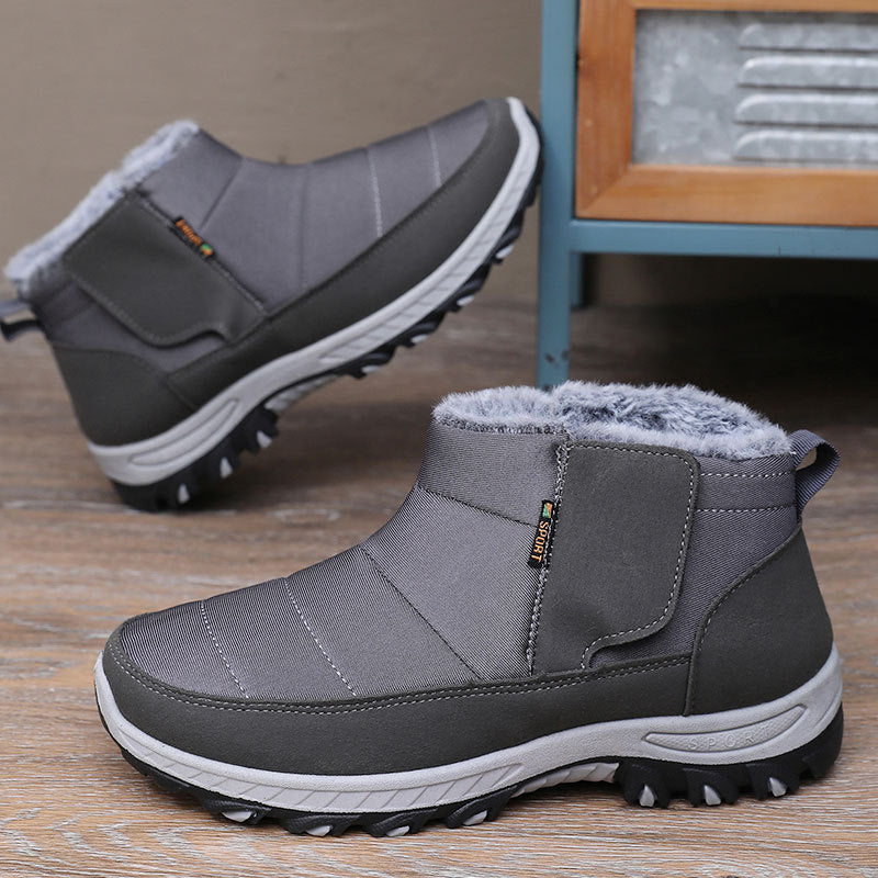 New Winter Slip-on Fleece-lined, Extra-thick Outdoor Snow Boots