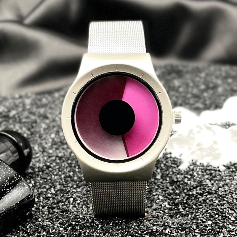 Unisex Quartz Casual Stainless Steel Sports Watch