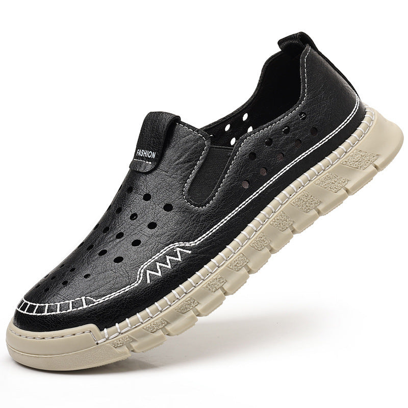 Mens Breathable Hollowed Out Casual Shoes For Summer