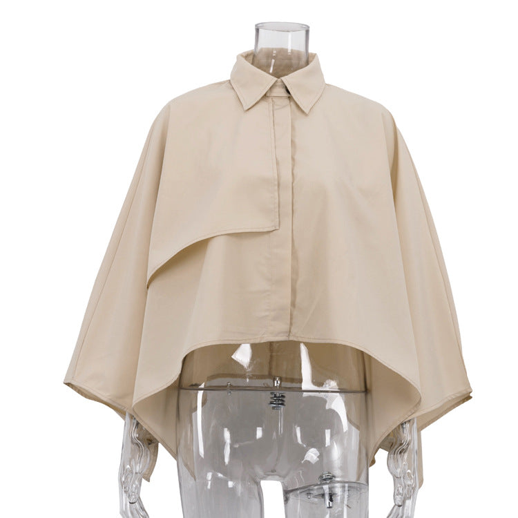 Women's Casual Batwing-sleeve Cardigan Shirt