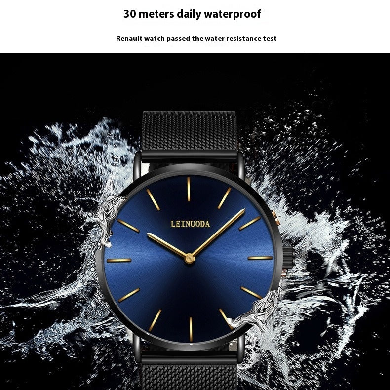 Quartz Watch Simple Men's Watch