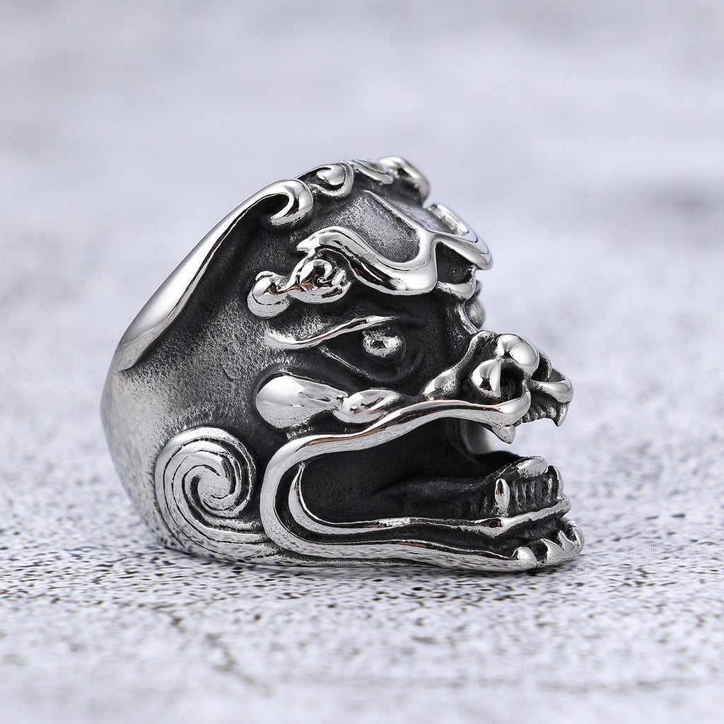 Fashionable Minimalist Retro Designed Alloy Ring