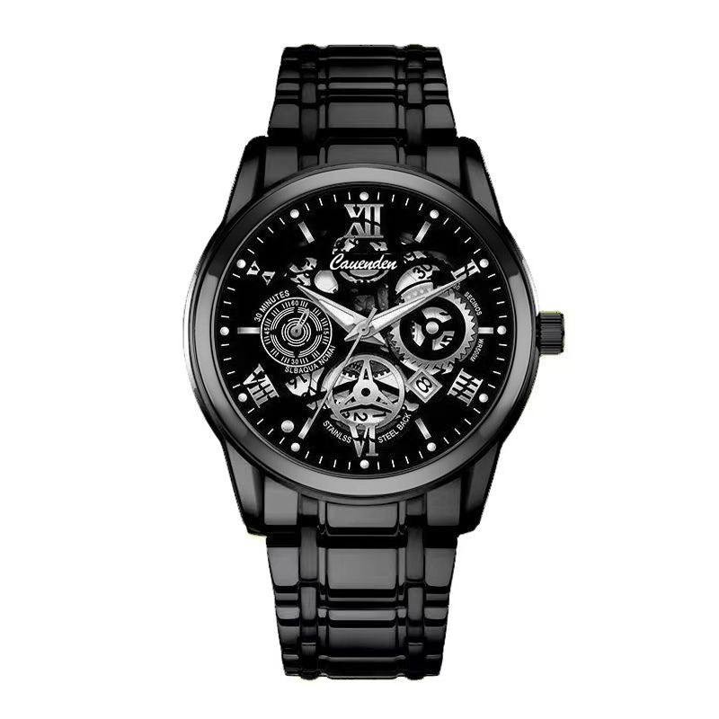 Waterproof Luminous Hollow Out Mens Watch