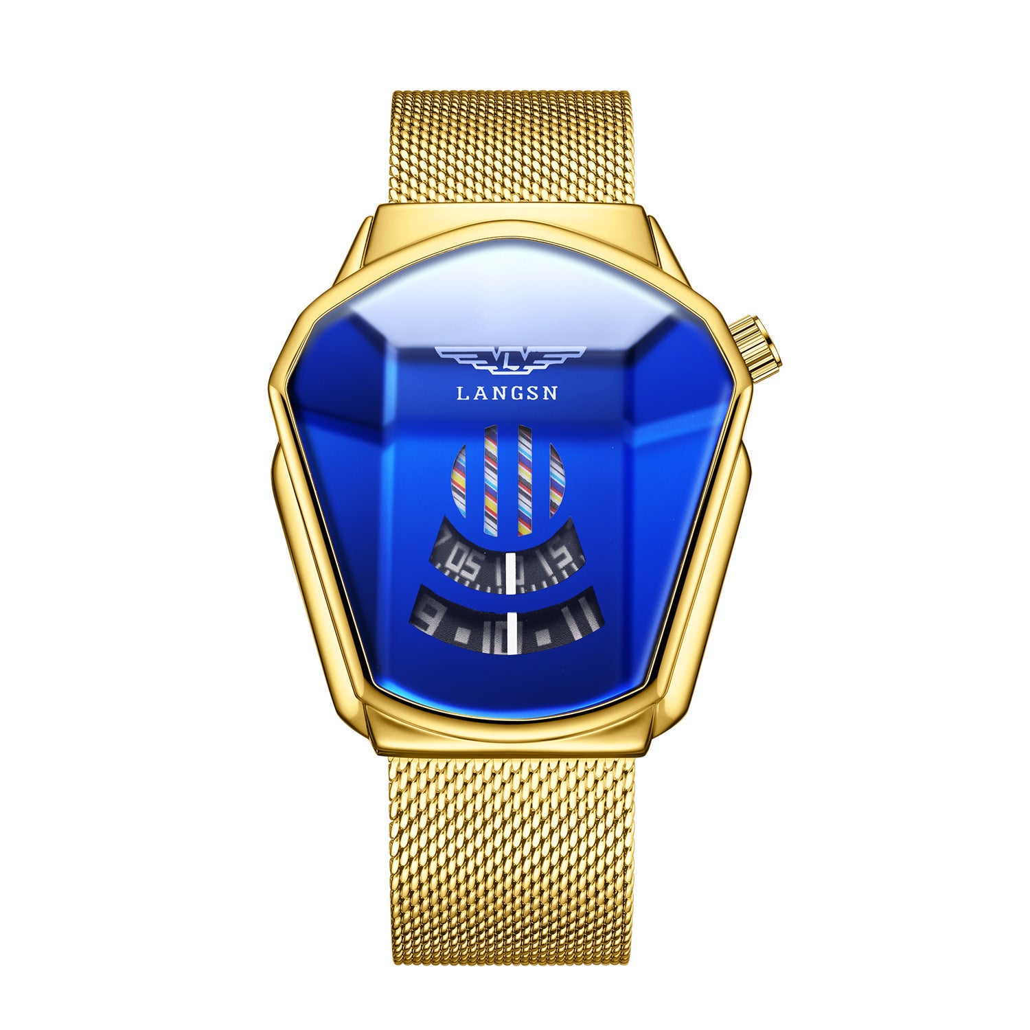 Personalized Motorcycle-style Waterproof Quartz Watch