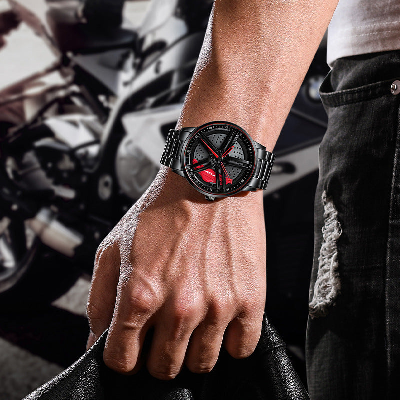 Three-dimensional Hollowed-out Cross-border Quartz Watches In A Hundred Styles