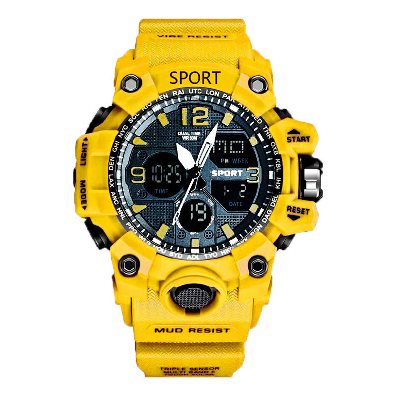 Male Student Multi-functional Youth Leisure Sports Fashion Electronic Watch