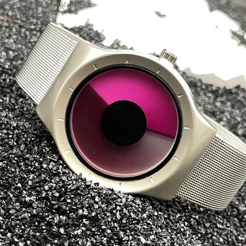 Unisex Quartz Casual Stainless Steel Sports Watch