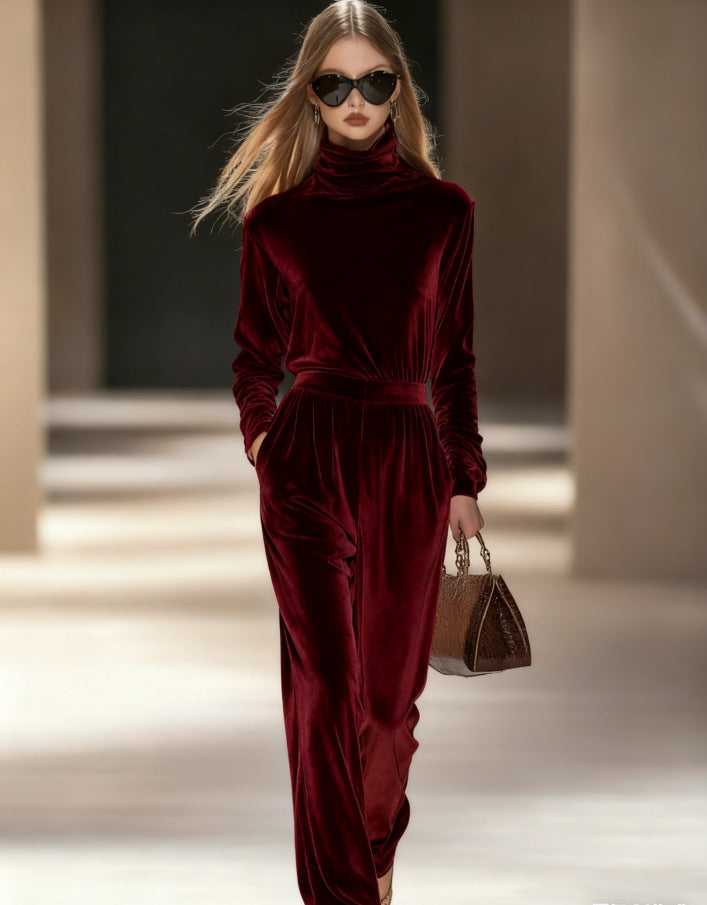 Stylish Minimalist And Relaxed Fit Womens Long Sleeve Set