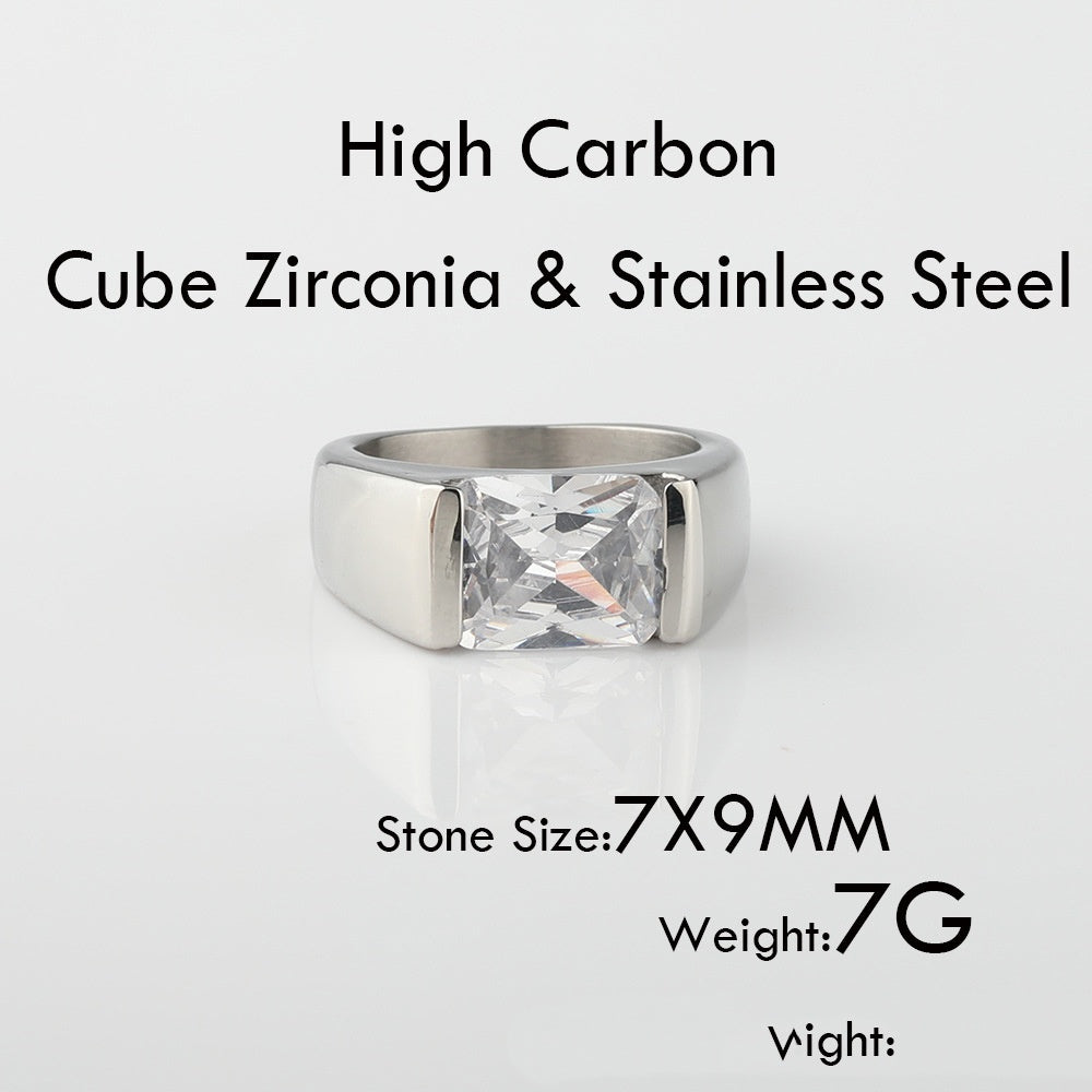 Stylish Womens Stainless Steel Ring
