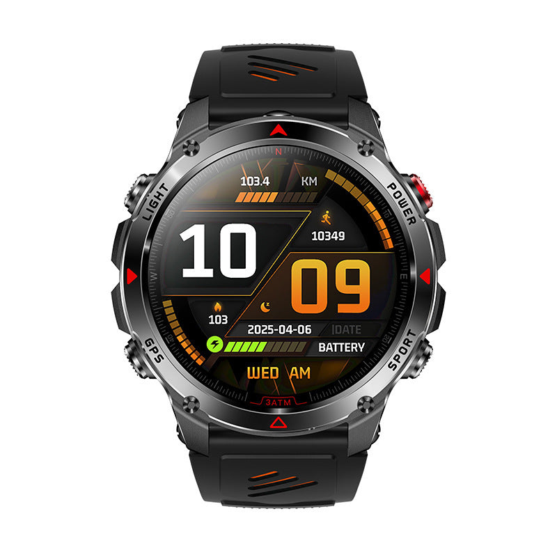 Smart GPS Flashlight Compass Bluetooth Calling Outdoor Sports Watch