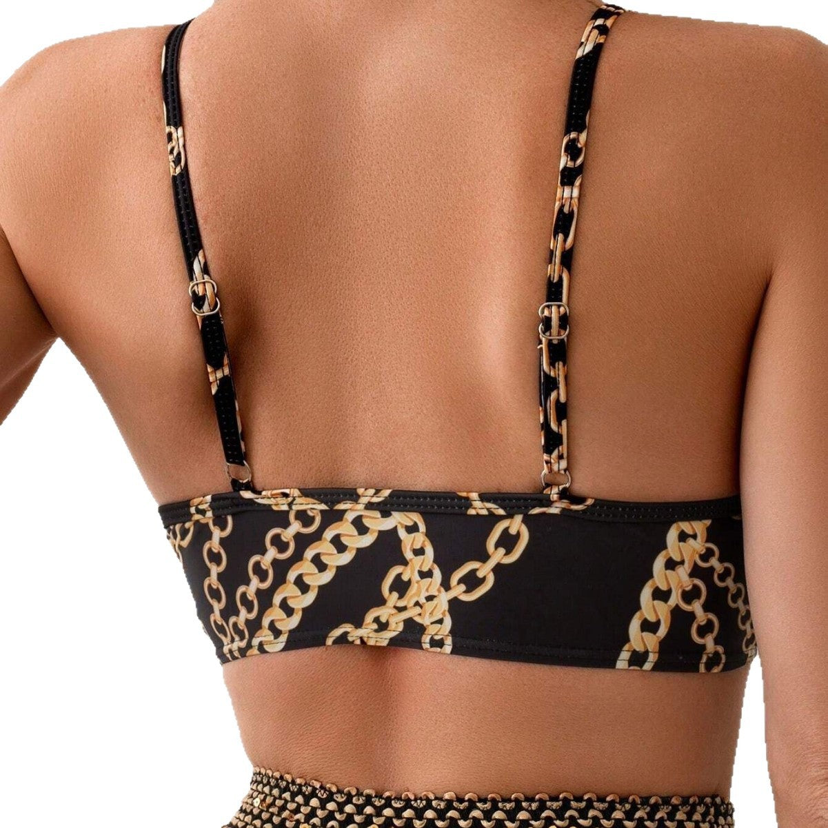 Two-piece Swimsuit European And American-style Beach Bikini Set