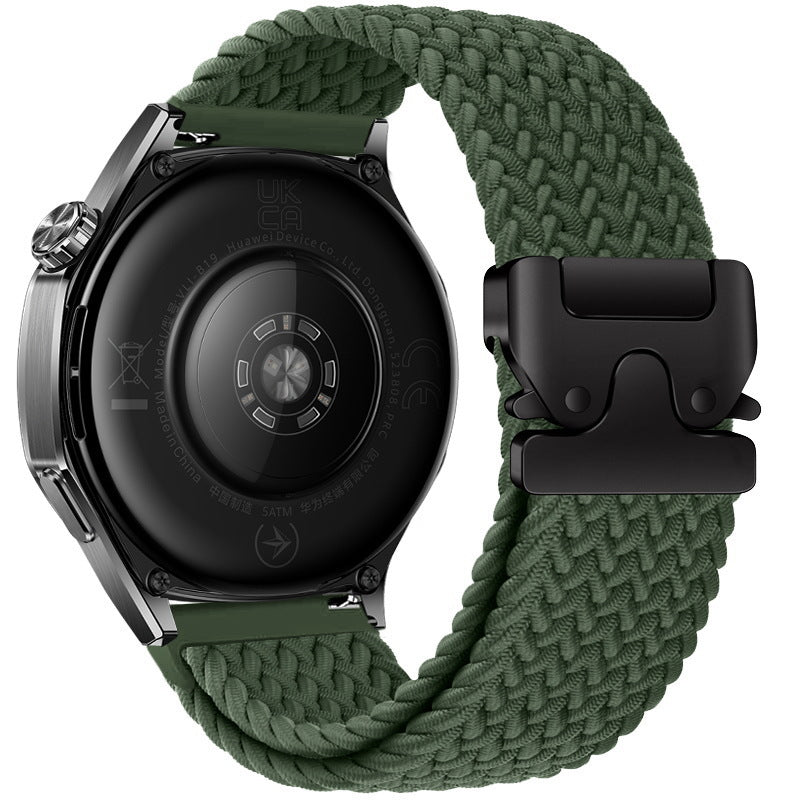 Watch Strap Woven Nylon Loopback Strap