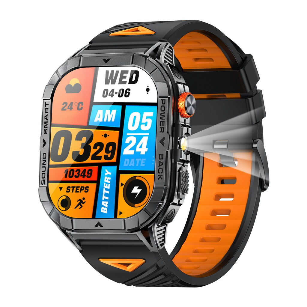 K70A Smartwatch With Heart Rate Monitoring And Bluetooth Calling