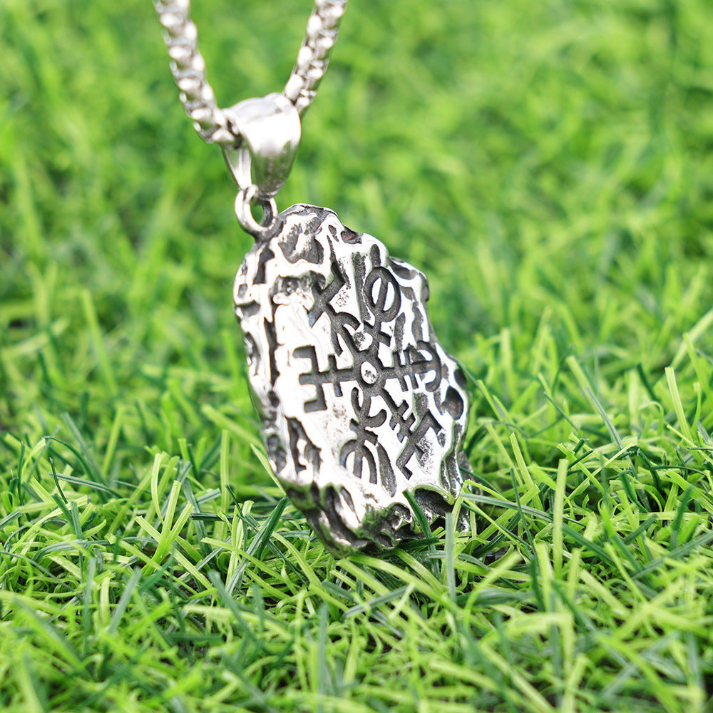 Retro Titanium Steel Pendants From Europe And The US